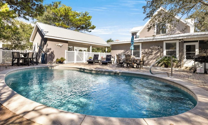 White's Gulfview Casa | Clareon By The Coast - Seacrest hogar con piscina privada y 3 bicicletas.