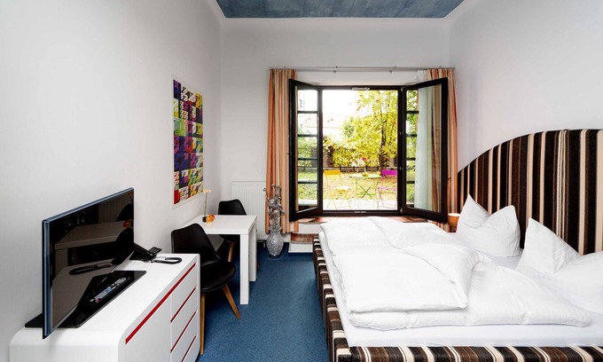 Magdeburg Casa | Habitación doble clásica con terraza - artHOTEL Magdeburg GmbH
