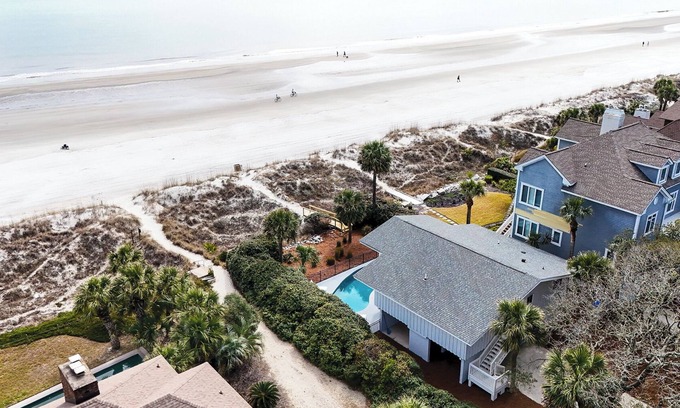 North Forest Beach Casa | Classic, OCEANFRONT 4 Bedroom Forest Beach Home -Dog Friendly w/ Private Pool