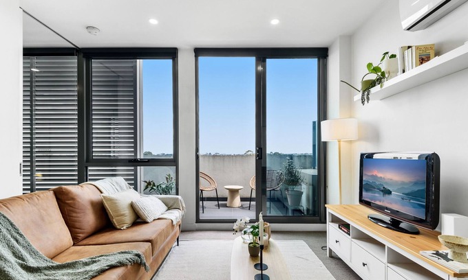 Northcote Apartamento | Classy 1-Bed Unit on High Street with City Views