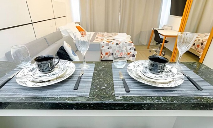 Matriz Apartamento | Clean modern studio with air at Lifespace Curitiba