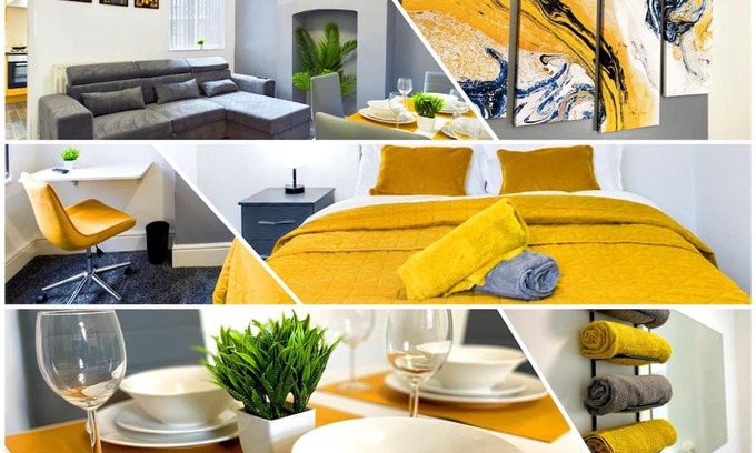Burslem Casa | Cliff House By RMR Accommodations - NEW - Sleeps 8 - Modern - Parking