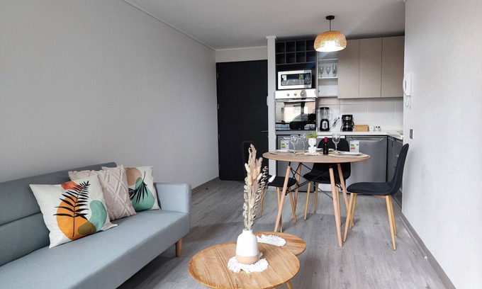 Downtown Santiago Condominio | Co-work, Gym, 24-hour Security, and water vending machine
