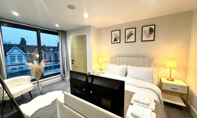 Bruce Grove Apartamento | Apartamento-Baño Privado-Coach House