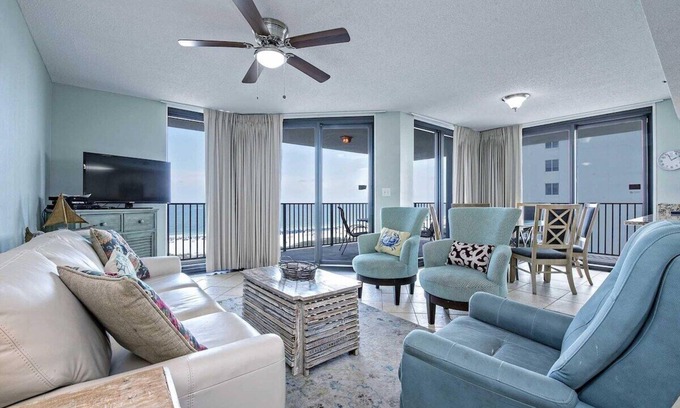 Orange Beach Cabaña | West corner condo ~ Gulf Front ~ 3 Bedroom ~ Sleeps 10 ~ Great Amenties