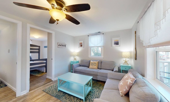 Lower Township Cabaña | Coastal Estate – Family Cottage with 2BD, 2BA & Pool Access