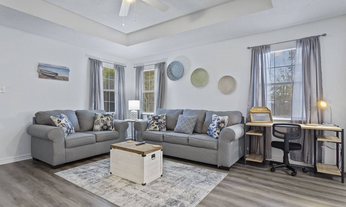 Mississippi City Apartamento | Coastal inspired Duplex. Close to the beach! #2