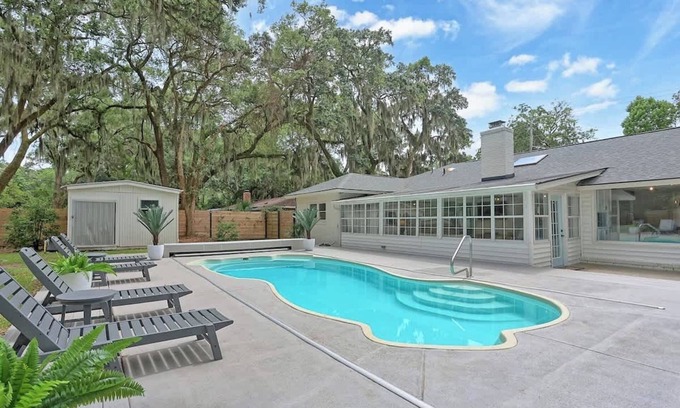 Savannah Casa | Coastal Pool Retreat Near Beach, Downtown & Fun!