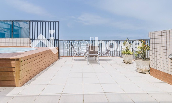 Vila Assuncao Apartamento | Cobertura com Vista Para o mar em Praia Grande