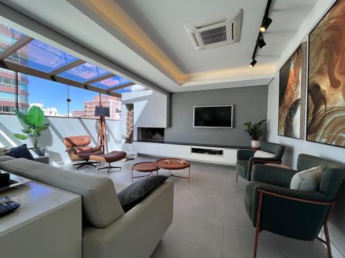 Capao da Canoa Apartamento | Cobertura Duplex Vista para o Mar e Serra