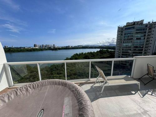 Barra da Tijuca Apartamento | Cobertura linear, 3 quartos, Peninsula (Barra da tijuca)