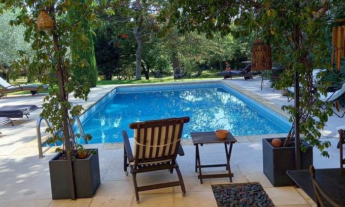Saint-Marcellin-les-Vaison Apartamento | Cocon zen Dans un Oasis de Verdure