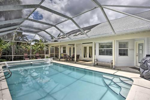 Quail Run Estates Casa | Cocoa Beach Paradise Screened Pool, Patio and Games