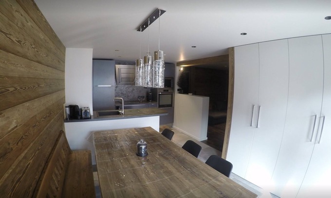 Peisey-Nancroix Apartamento | Capullo apartamento en el corazón de La Vanoise
