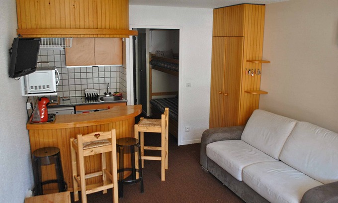 Puy-Saint-Vincent Apartamento | Apartamento Coeur de station 4/5 personas