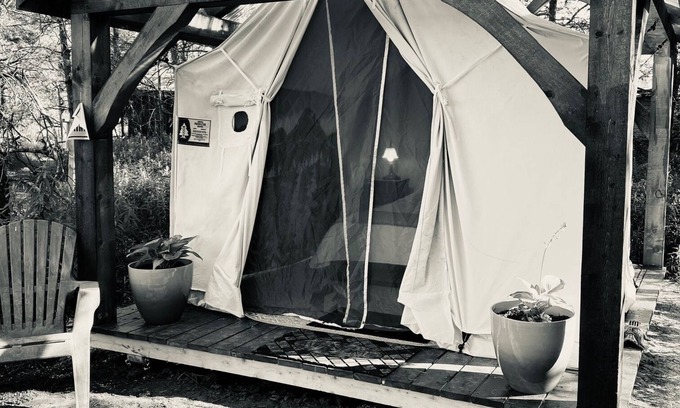 Hepworth Alquiler De RV | Cohen Glamping Tent, Hepworth, 3 Wooded Acres