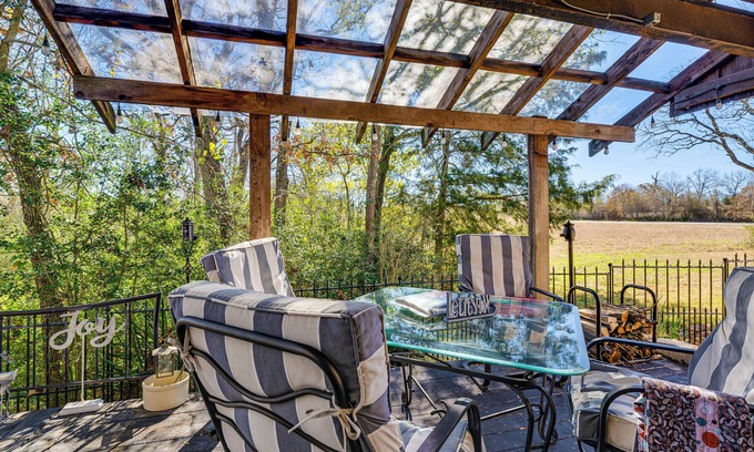 Wellborn Casa | College Station Lodge w / Hot Tub y Prvt. ¡Patio!