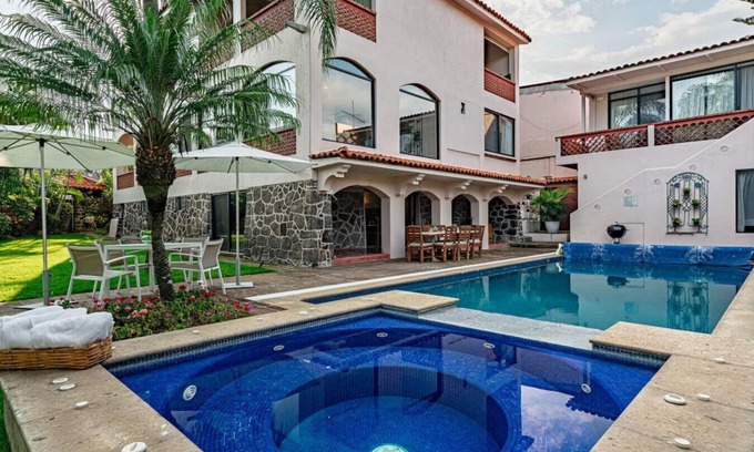 Tlaltenango Casa | Colonial Getaway with Pool, Hot Tub, and Lush Garden for Relaxation