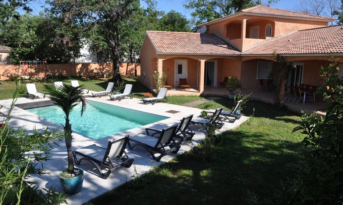 Moriani-Plage Villa | Villa Colonial 12 personas - 300 m del mar