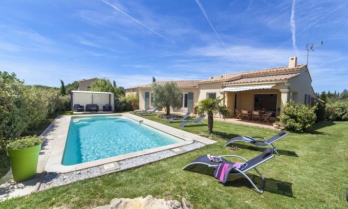 Colonzelle Villa | GRIGNAN DROME SUD limita la Provenza, los Alpes Costa Azul. Piscina privada y aire acondicionado 6 por