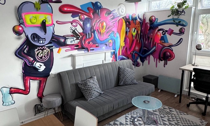 Chelsea Riverside Apartamento | Colourful & Comfy Studio Flat. Quiet place close to Battersea Park!