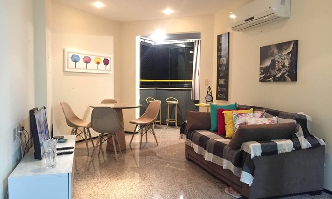 Meireles Apartamento | Ven y disfruta de lo mejor del noreste con vista al mar