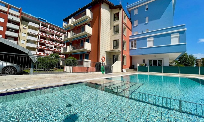 Porto Santa Margherita Apartamento | Cómodo apartamento con piscina - Beahost