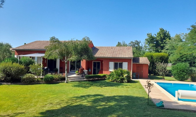 Montboucher-sur-Jabron Villa | Confort villa de 4 dormitorios en el campo de golf Montélimar (200 m)