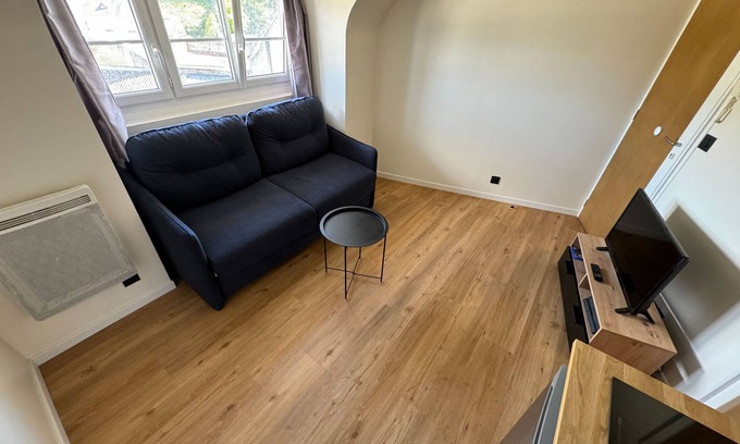 Quartier du vieux cimetiere Apartamento | Comfortable 16 m² love nest in Caen