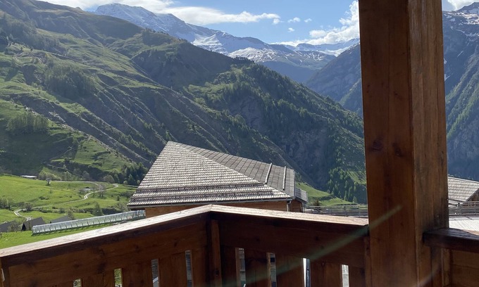 Orcieres Apartamento | Comfortable 3P Pied de pistes, south-facing terrace with mountain view, garage-Chalet d'Orcieres
