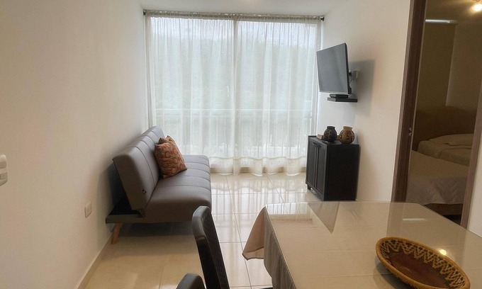 Miramar Apartamento | Comfortable and central apartment in Barranquilla 2-bedroom with AC.