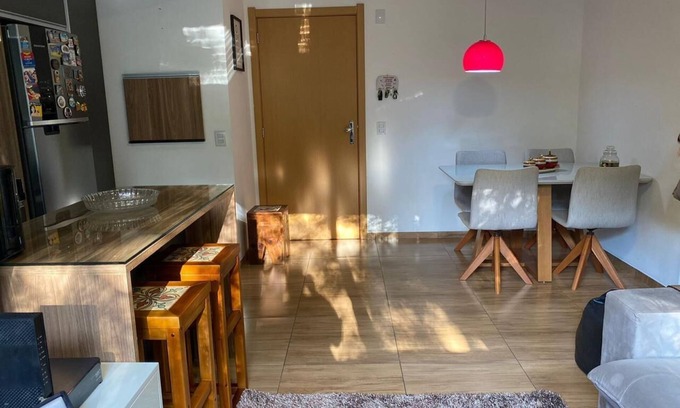 Nonoai Apartamento | Comfortable apartment with a view of nature