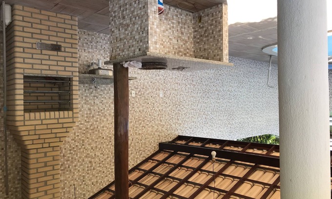 Dias D'Avila Casa | Cómoda casa de playa con playa y río cercanos para disfrutar.