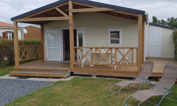 Grandcamp-Maisy Chalet De Esquí | Comfortable chalet near the sea