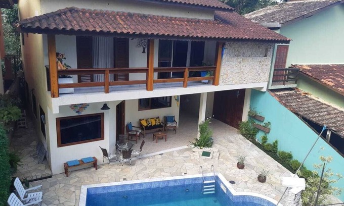 Praia do Toque-Toque Pequeno Casa | COMODA CASA, CON PISCINA, 4 dorm, 2 en suite, 2 INDIVIDUAL Y CAPACIDAD PARA 12 PERSONAS.