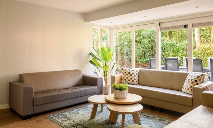 Kootwijk Cabaña | Comfortable bungalow for 8 people with private sauna