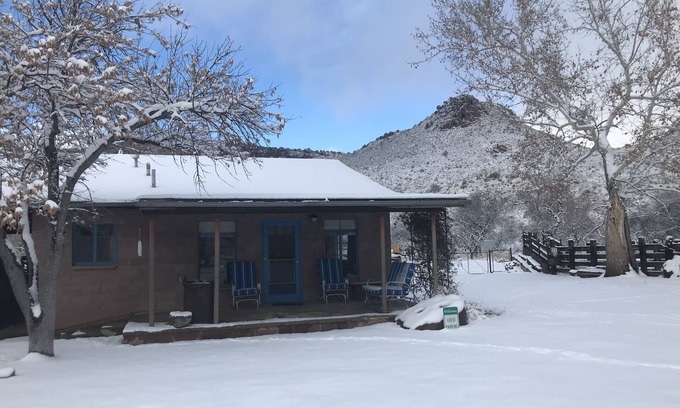Willcox Apartamento | Estudio cómodo, tranquilo y remoto en un rancho de trabajo en el sur de Arizona