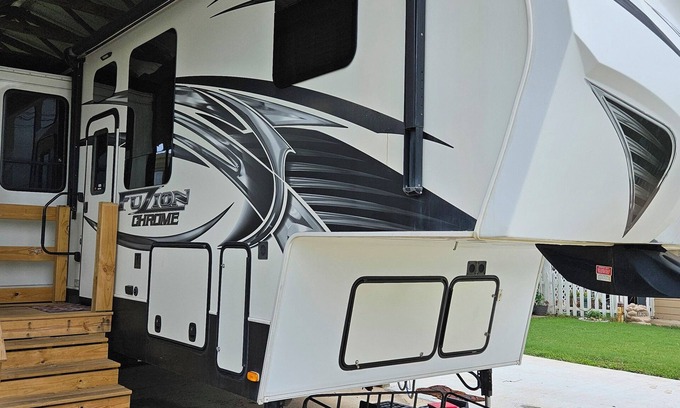 Cedar Lane Casa | Comfortable RV located in the coastal beach town of Sargent, TX on a canal lot.