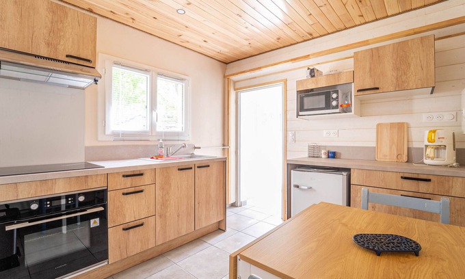 Levignacq Casa | Estudio cómodo entre el océano y bosque, ideal para 2 personas
