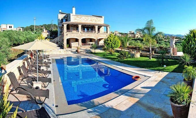 Platanias Villa | Cómoda villa con piscina en Kondomari