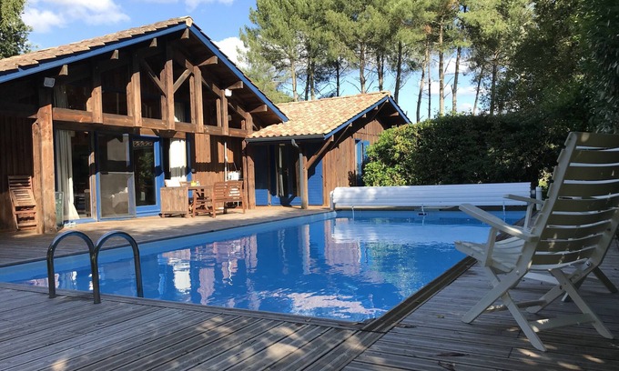 Sauviac Casa | Villa confortable con piscina climatizada y seguro