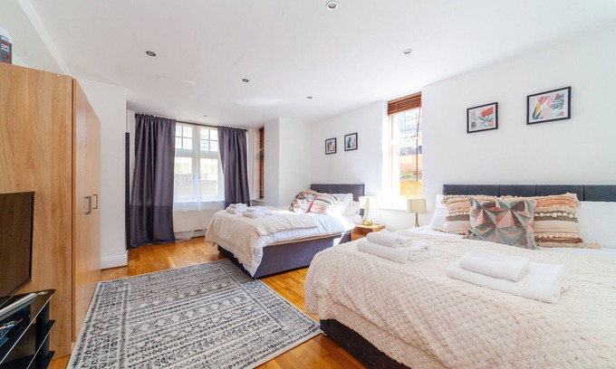 Queenstown Apartamento | Comfy 2 Bed Apt with Private Garden, Battersea LDN