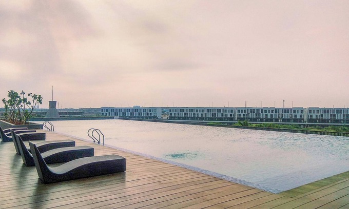 Cikarang Apartamento | Comfy And Modern 1Br At Vasanta Innopark Apartment