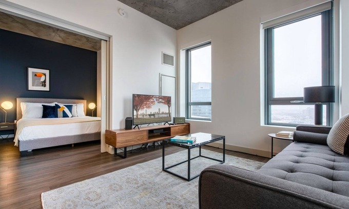 MIT Apartamento | Comfy Kendall Square 1BR w/ Gym, W/D near MIT & River by Blueground