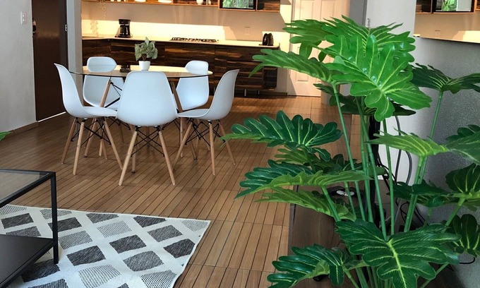 Manzanillo Apartamento | Comodo y privado departamento totalmente equipado a cinco minutos de la playa