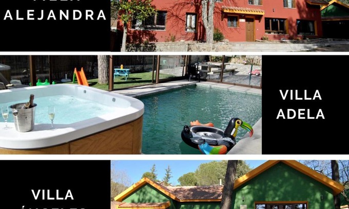 Collado Mediano Casa | Complejo Casas Rurales MANSIONES Y VILLAS DELUXE