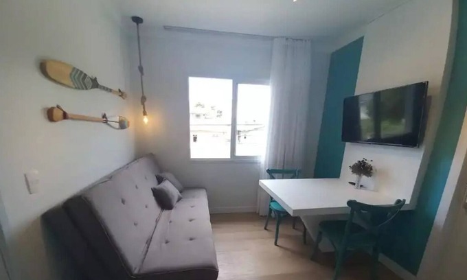 Lagoa Pequena Apartamento | Completíssimo, Home Office Praia Novo Campeche
