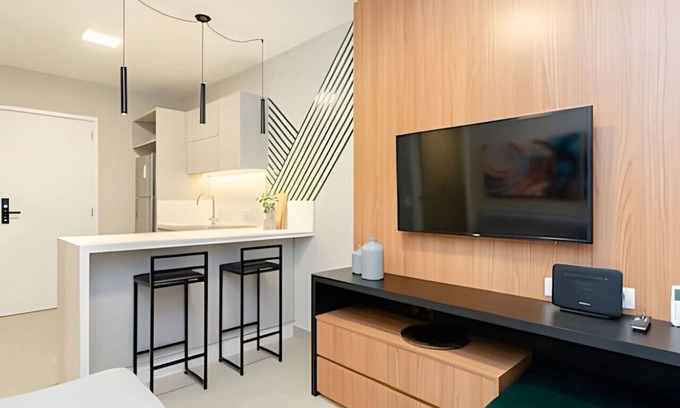Matriz Apartamento | Complete 1-bedroom apartment in Ed. Elysia