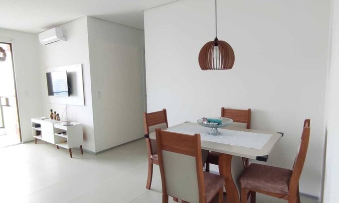 Poco Apartamento | Complete apartment with balcony and sea view in Maceió