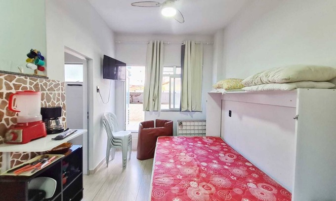 Centro Apartamento | Completely renovated kitnet in Guarapari